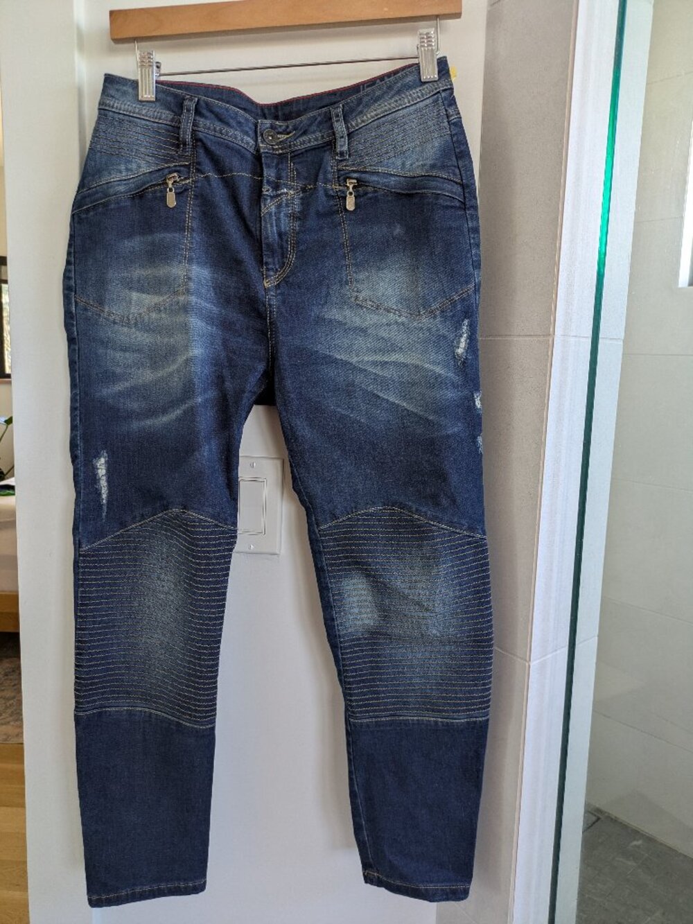 Marithe + Francois Girbaud Vintage Size 6 Jeans Le Jean Biker Womens